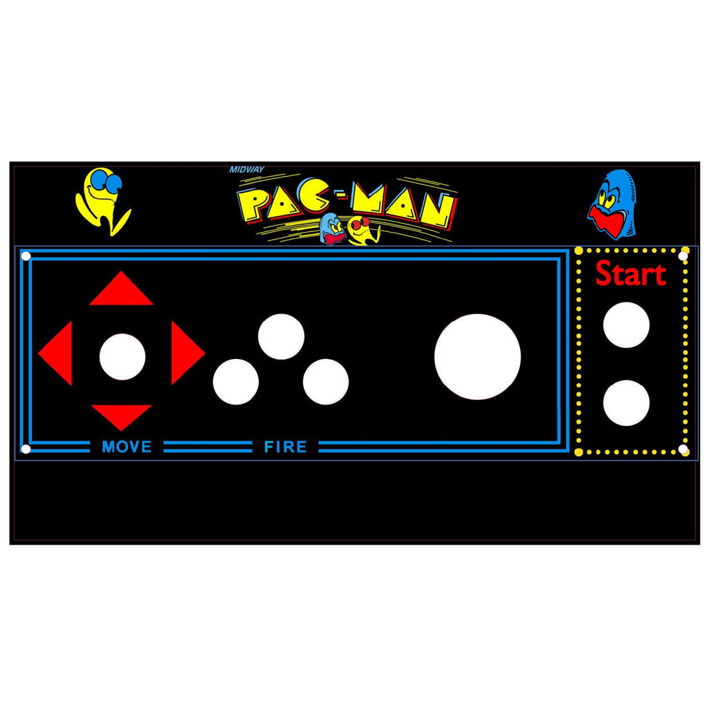 Skinned PacMan Replacement CPO Control Deck for Arcade1Up Legacy — DIY  Retro Arcade