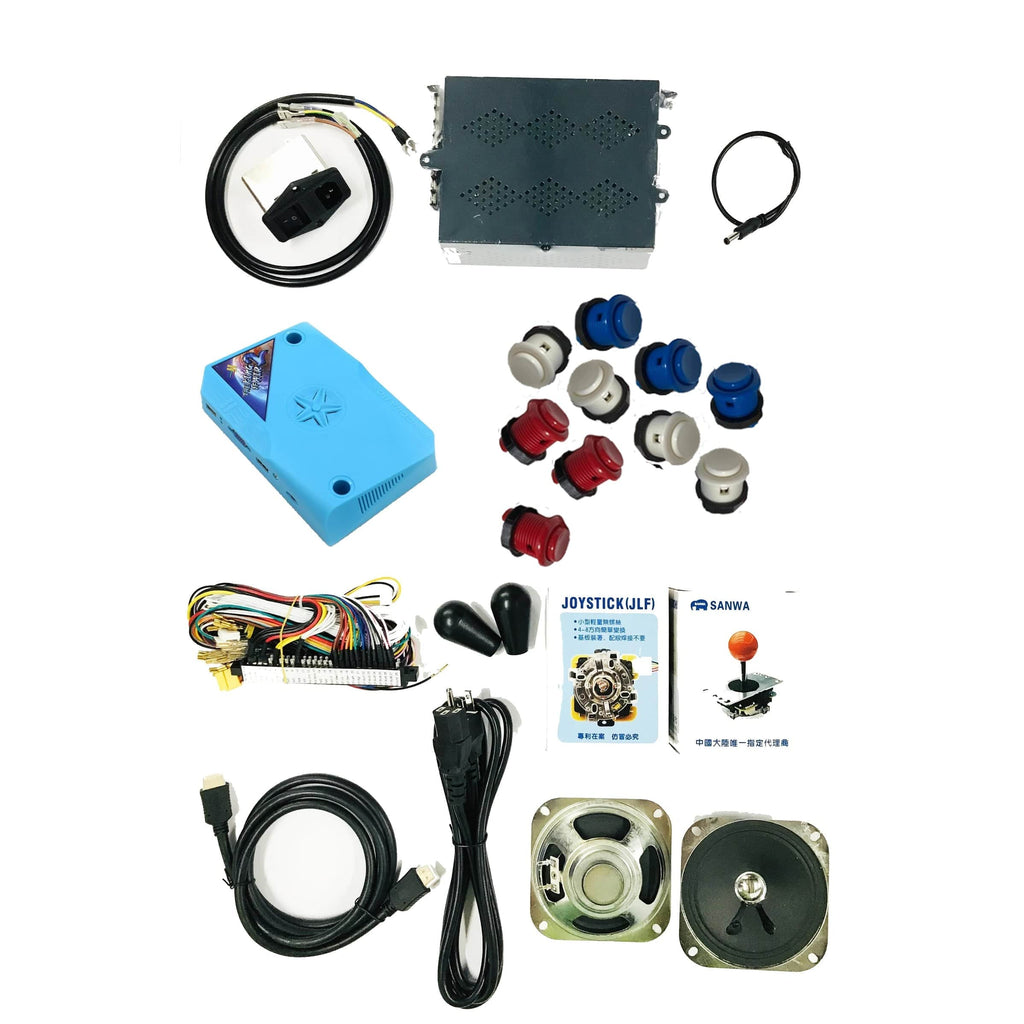 Pandoras Box Full Install Kit For Arcade1Up Horizontal Machines